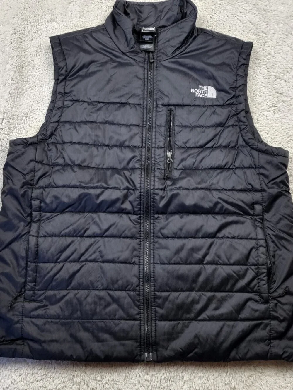 The North Face Jacket Puffer Vest Mens Size Large L/G Black REI USA Winter Camp
